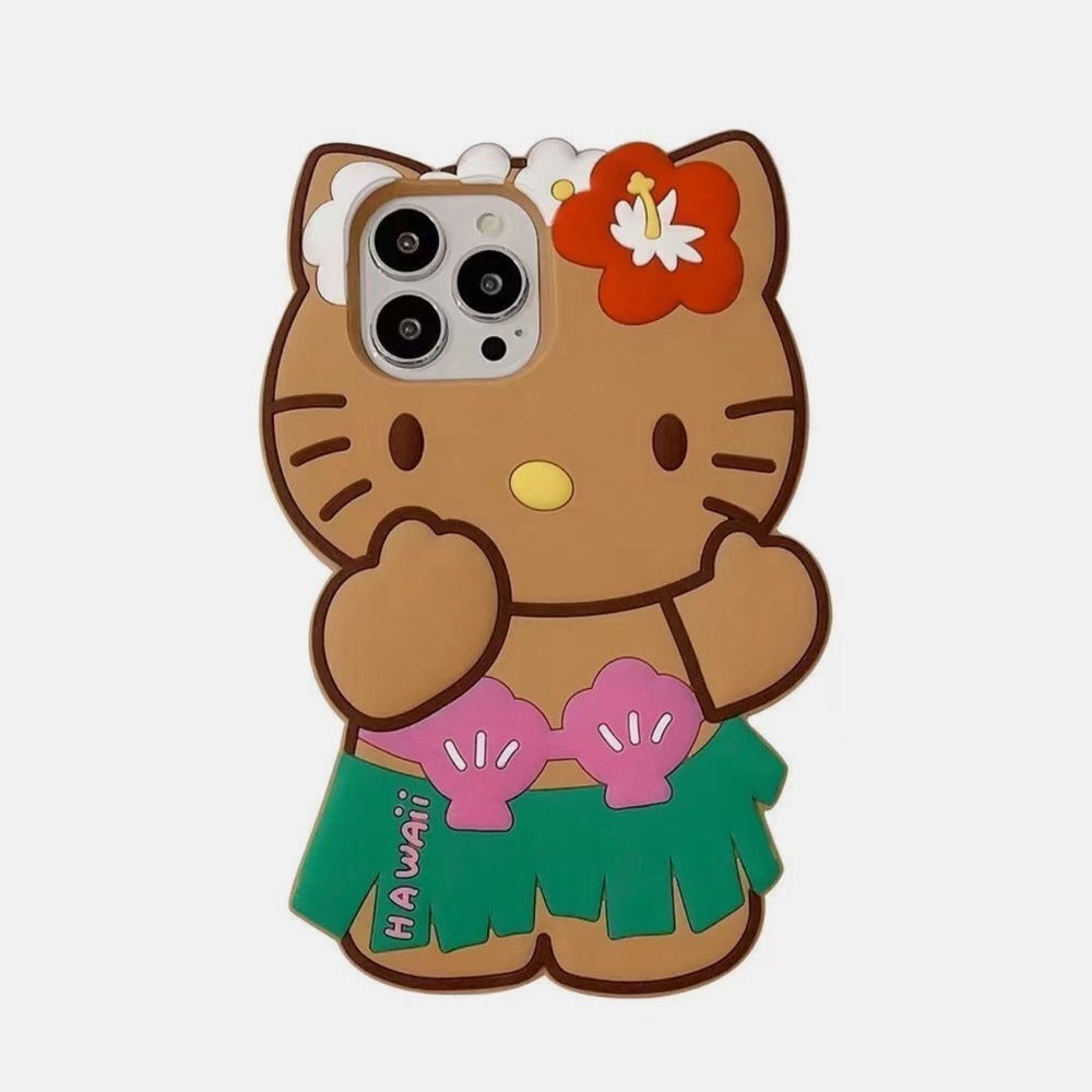 Hawaii hello kitty iPhone 13 Pro Max phone case